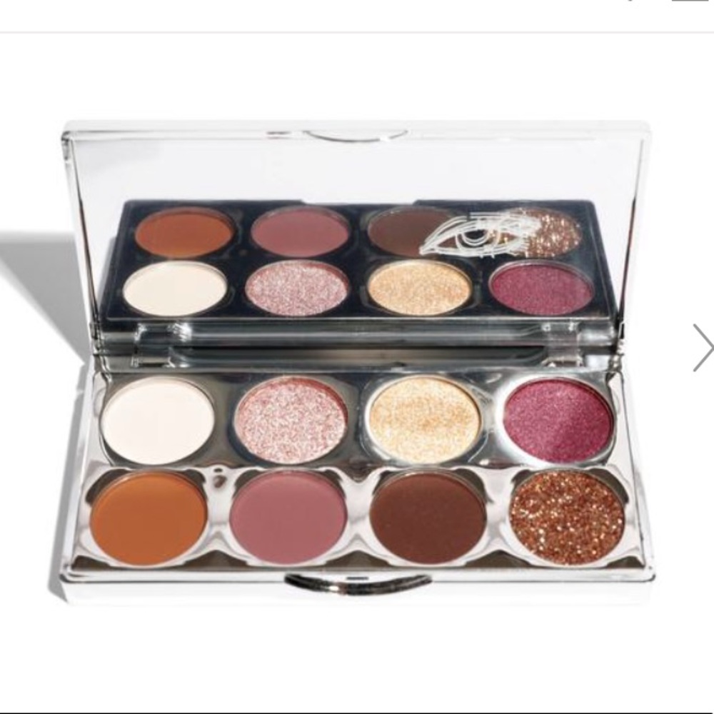 Belle en argent palette